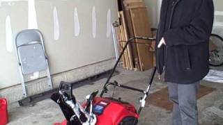 How to Start a Toro 210R Power Clear Snowblower [upl. by Elazaro]