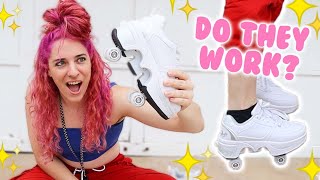 KICK Roller Skate Shoes REVIEW [upl. by Leonanie]