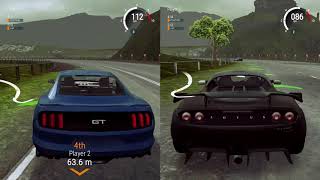 Gear Club Unlimited  Local Play 2P CRAZY Racing [upl. by Ternan900]