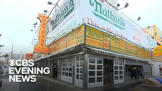 A look at the history of Nathans Famous hot dogs [upl. by Frierson]