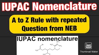 Nomenclature of Organic Compounds Class 11 Chemistry IUPAC nomenclature Organic Chemistry Class 11 [upl. by Cecile]