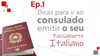 Requisitos para emitir o passaporte italiano  EP1 [upl. by Eastlake]