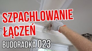 Spoinowanie łączeń oraz szpachlowanie płyt gipsowych [upl. by Lindsay915]