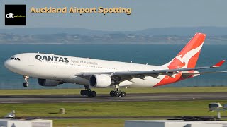 Spring Plane Spotting  Auckland Airport [upl. by Osmen]