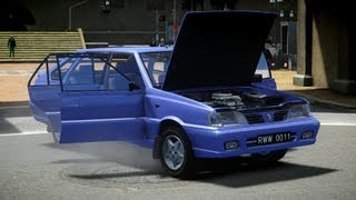 GTA IV 1998 DaewooFSO Polonez Caro Plus 16 GSI Crash Testing  Insanegaz [upl. by Asseral572]