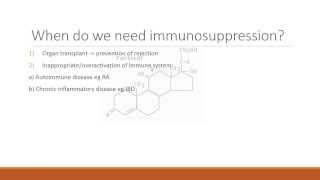 Immunosuppressant Drugs  Corticosteroids [upl. by Premer]