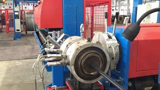 Cable sheathing extrusion line [upl. by Locke]