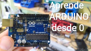 10 PRIMEROS PASOS para PROGRAMAR ARDUINO desde 0 [upl. by Winshell]