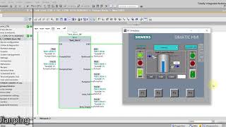 Part 2 Siemens HMI KTP400 Monitor and Control [upl. by Airual]