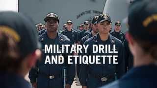 Military Drill and Etiquette [upl. by Ennagem]