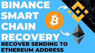 Recover Sending to Ethereum Address on Binance Smart Chain Setup BSC for MyEtherWallet amp Metamask [upl. by Einaej]