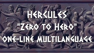 Hercules  Zero to Hero One Line Multilanguage With SampT [upl. by Samella]