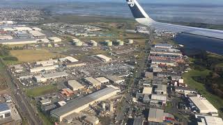 Landing at Auckland Airport [upl. by Anavlis844]