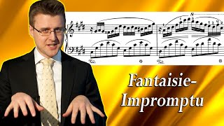 Chopin FantaisieImpromptu Op 66 VIRTUOSITY with ELEGANCE  Analysis tutorial [upl. by Sapphera]