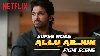 Allu Arjun Teaches A Lesson  Ala Vaikunthapurramloo  Netflix India [upl. by Bennet]