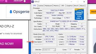 Use CPUZ to find all information about your Laptop  Desktop  Part 1 [upl. by Kandy]