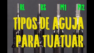 Tipos de Agujas para Tatuar [upl. by Liz906]