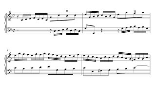 Bach Invention 1 in C Major BWV 772 Urtext Edition [upl. by Nylitak]