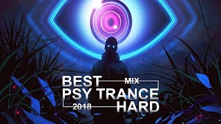 Best psy trance hard mix 2018 • MEGAMIX • Hard Psy Mix 2018 New Music [upl. by Sherye718]