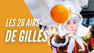 🎺 Les 26 AIRS DE GILLES de Binche EN IMAGES 🥁 [upl. by Savory900]