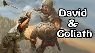 David and Goliath Biblical Stories Explained [upl. by Wolfort]