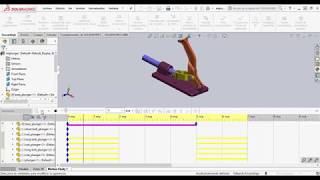 12 SolidWorks  Animacion de Ensamblajes [upl. by Annaeel]