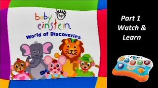 Baby Einstein VSmile Playthrough Part 1  Watch amp Learn [upl. by Namlas]