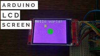 Arduinofriendly 240x320 LCD Display Tutorial ILI9341 [upl. by Nakeber]