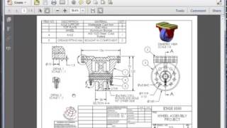 SolidWorks  Assembly Drawing Part I [upl. by Aubyn165]