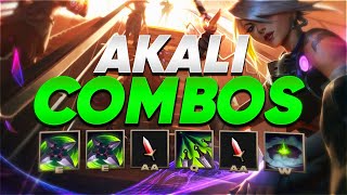 Akali Combos and Mechanics [upl. by Emmi]