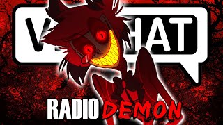 The Voice of Radio Demon TERRIFIES VRchat users Alastor [upl. by Aynahs]