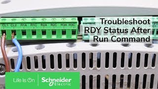 Troubleshooting RDY Status After Run Command on Altistart ATS48  Schneider Electric Support [upl. by Nima]