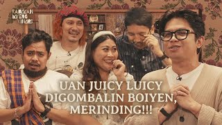 UAN JUICY LUICY DATENG KE VINDES RIGEN KLARIFIKASI [upl. by Adnema929]