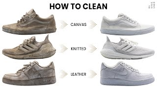 How To Clean Your White Sneakers  The Best Method [upl. by Candra]