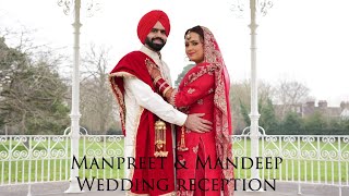 Manpreet amp Mandeep Wedding Reception [upl. by Thunell]