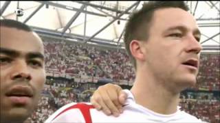 England National Anthem God Save The Queen  Beckham Terry Gerrard Lampard [upl. by Hun]