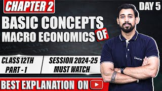 Macroeconomics  Basic concepts of Macroeconomics  Class 12  Part 1 [upl. by Acinet]