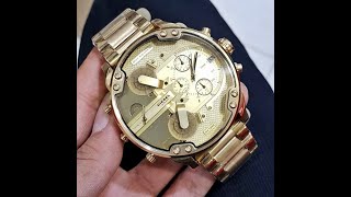 Diesel Mr Daddy 20 Gold DZ7399 Unboxing [upl. by Alyad]