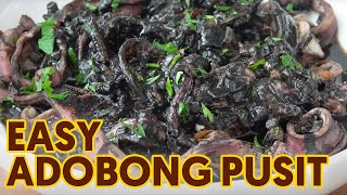 How to Cook Adobong Pusit [upl. by Eahsan]