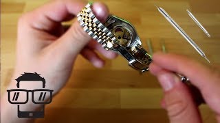 Uhrenarmband wechseln German Tutorial [upl. by Uzziel501]