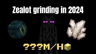 ZEALOT GRINDING TEST  Hypixel Skyblock [upl. by Luis]