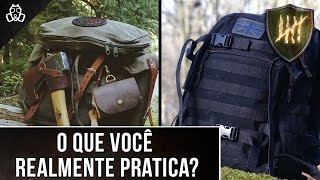 Sobrevivência Bushcraft e Preparação Entenda as diferenças [upl. by Ingeberg]