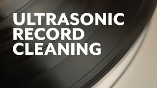 Ultrasonic record cleaning  Before amp After [upl. by Dlaner]