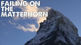 Climbing The Matterhorn is SCARY [upl. by Blight]