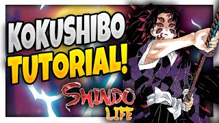 SHINDO LIFE HOW TO MAKE KOKUSHIBO [upl. by Arik]