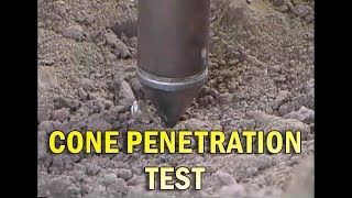 Cone Penetration Test2001 [upl. by Ketty]