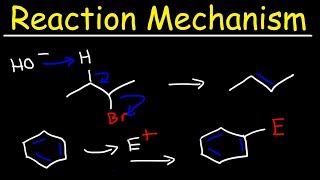 Organic Chemistry  Reaction Mechanisms  Addition Elimination Substitution amp Rearrangement [upl. by Saberhagen]