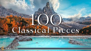 Top 100 Classical Music Pieces [upl. by Etsyrk]