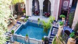 PALAIS SEBBAN HOTEL RIAD  MARRAKECH  MOROCCO [upl. by Sansen965]