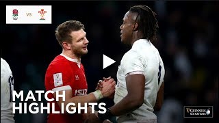 Extended Highlights England v Wales  Guinness Six Nations [upl. by Tran]